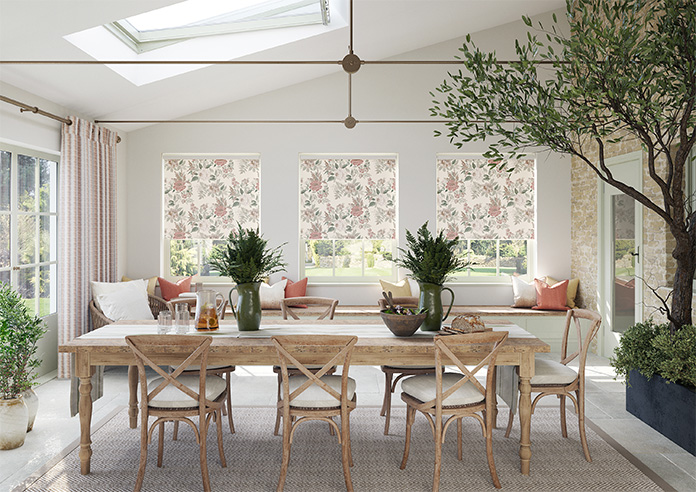 Vintage Rose, Pink Blush - Roller Blind - Image 8